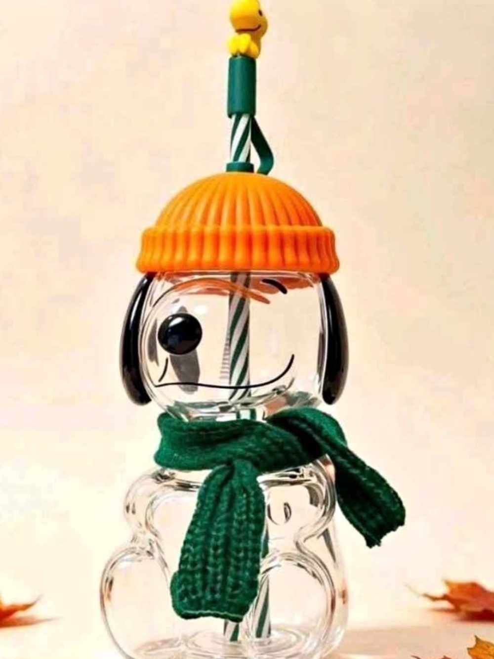 SNOOPY limited edition glass cup